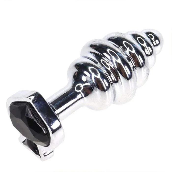 Moonwell Anal 2110M Spade Jeweled Rippled Chrome Butt Plug LAST CHANCE Final Closeout Moonwell Anal 2110M Spade Jeweled Rippled Chrome Butt Plug LAST CHANCE Final Closeout