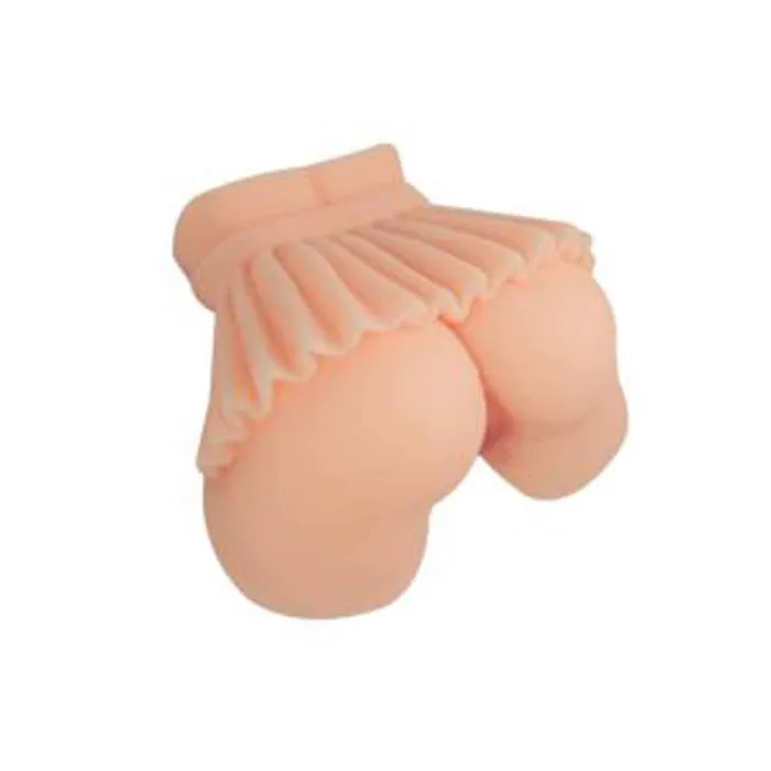 Nasstoys Male Sex Toys Always Horny Masturbator School Girl Pussy and Ass White