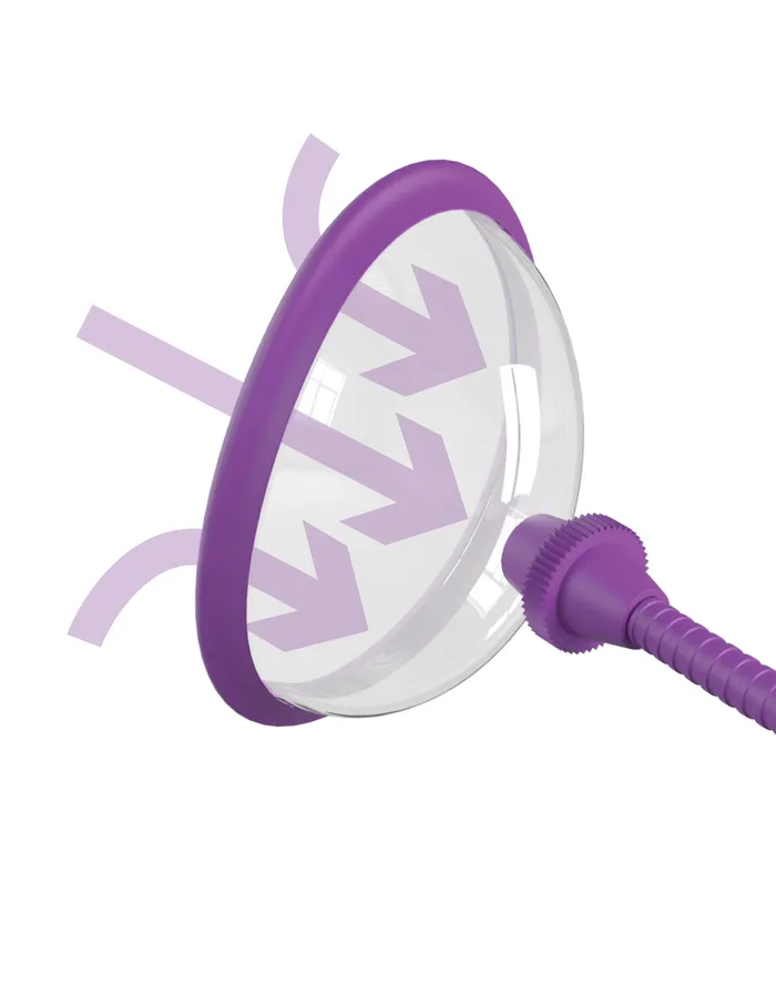 Pipedream Fantasy for Her Manual Pleasure Pump Purple Vibrators