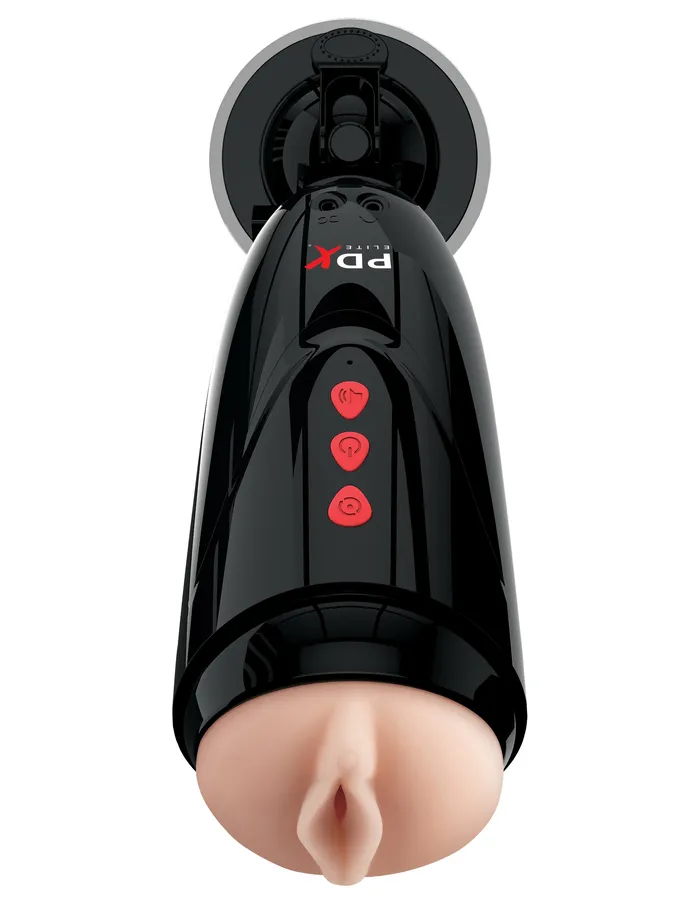 Pipedream Male Sex Toys PDX ELITE Magic Talk Stroker Vibrating Fun with 10 Patterns