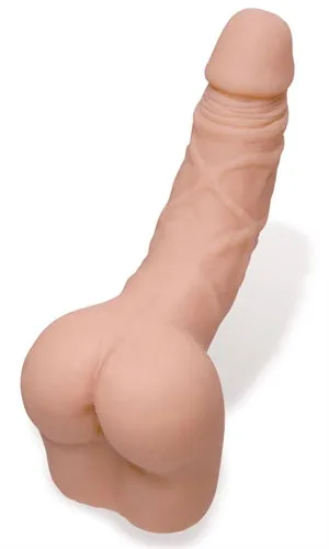 Pipedream Male Sex Toys Realistic 7Inch Masturbator with Sound and Cheeky Ass