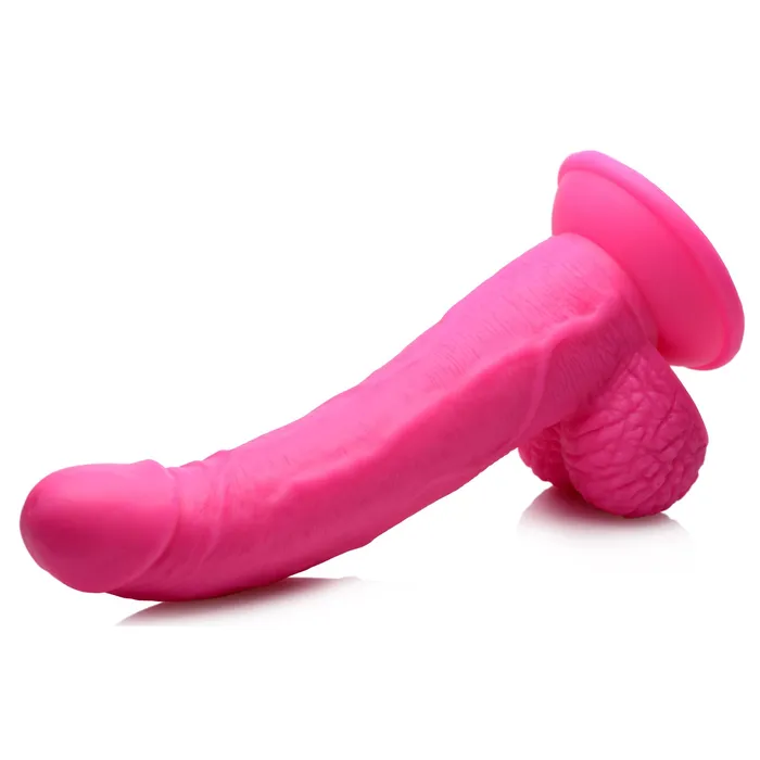 Pop Pecker 75 Inch Dildo With Balls Pink XR Brands Dildos