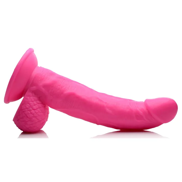 Pop Pecker 75 Inch Dildo With Balls Pink XR Brands Dildos
