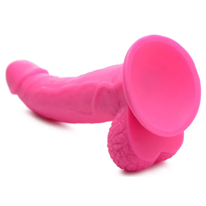 Pop Pecker 75 Inch Dildo With Balls Pink XR Brands Dildos