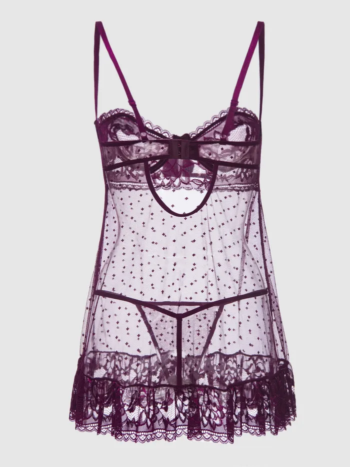 Anal Fredericks Of Hollywood Riley Lace Babydoll Set Anal Fredericks Of Hollywood Riley Lace Babydoll Set