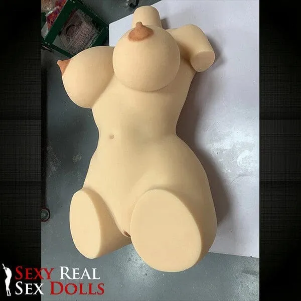 CLM Male Sex Toys 75cm 295 ReadytoShip Busty Torso Sex Doll in Cinnamon Skin