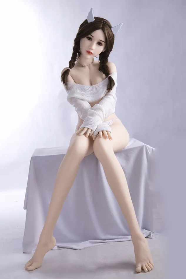 COS DOLL Male Sex Toys Abby140cm4ft6 US Stock Anime Sex Doll Normal Breast Real Love for Male Masturbation