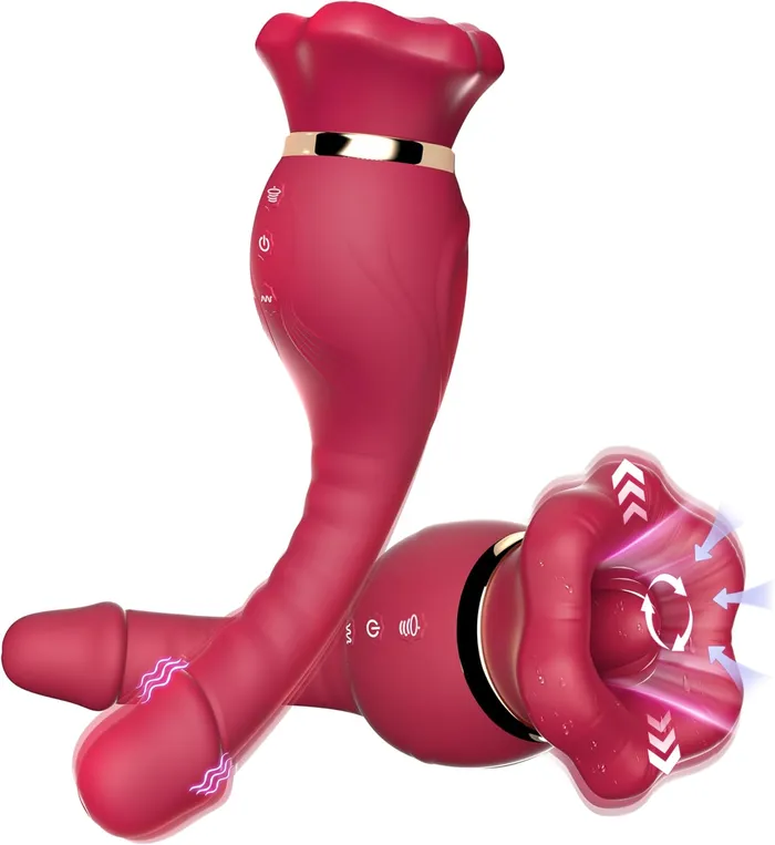 Female Sex Toys Lurevibe Big Mouth rotating tongue suction Vibrator G Spot Dildo Sex Toys for Women Female Sex Toys Lurevibe Big Mouth rotating tongue suction Vibrator G Spot Dildo Sex Toys for Women