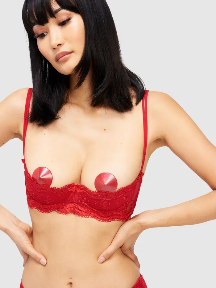 Fredericks Of Hollywood Tammie Open Cup Bra Male Sex Toys