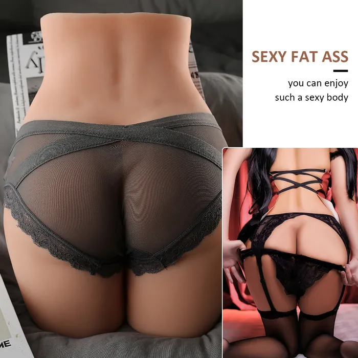 Lance China Gift Torso Sex Doll Buildin Metal Skeleton with Realistic Anal Vaginal 2 Holes Tight XISE Male Sex Toys