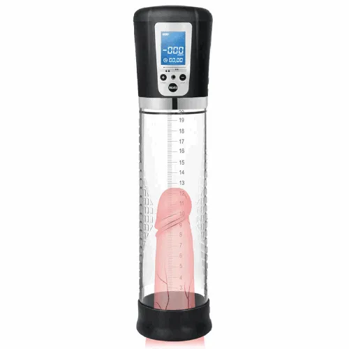 Lurevibe Electric Penis Vacuum Pump with 4 Suction Intensities Rechargeable Lurevibe Male Sex Toys Lurevibe Electric Penis Vacuum Pump with 4 Suction Intensities Rechargeable Lurevibe Male Sex Toys