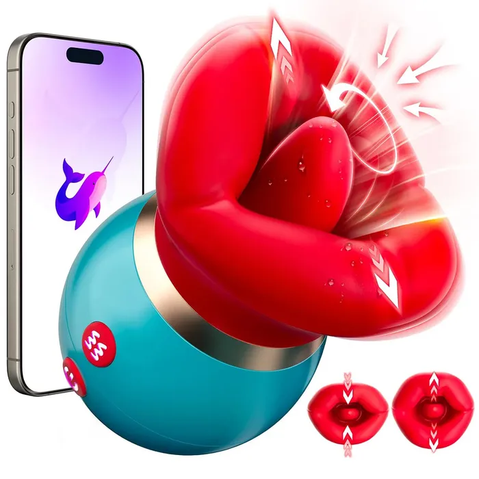 Lurevibe Female Sex Toys Lurevibe 3 in 1 App Remote Control Big Mouth Vibrator With 360 Tongue Licking Sucking Vibrating Lurevibe Female Sex Toys Lurevibe 3 in 1 App Remote Control Big Mouth Vibrator With 360 Tongue Licking Sucking Vibrating