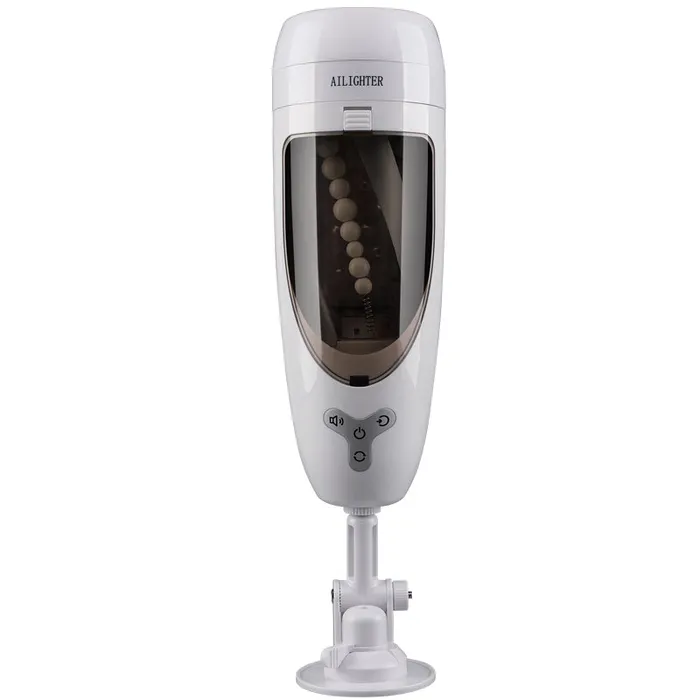 lurevibe Lurevibe 5Frequency Suction 10Frequency Rotation Male Masturbator Male Sex Toys