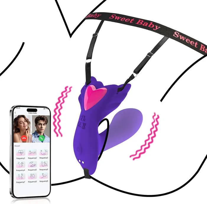 Lurevibe Valentines Special 627 Off Rose Finger Vibrator Butterfly Wearable Vibrator Female Sex Toys