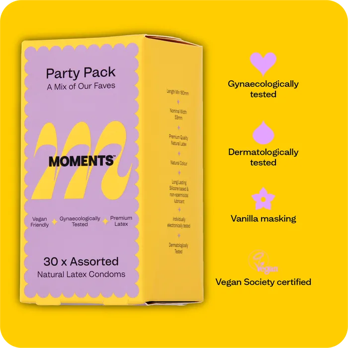 Moments Condoms Moments Party Pack Enhancers Moments Condoms Moments Party Pack Enhancers