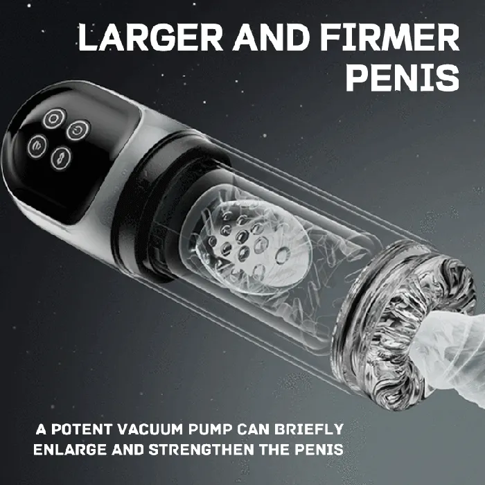 Night Elf 7 Rotation Suction Vacuum Pumps Masturbator Cup lurevibe Male Sex Toys