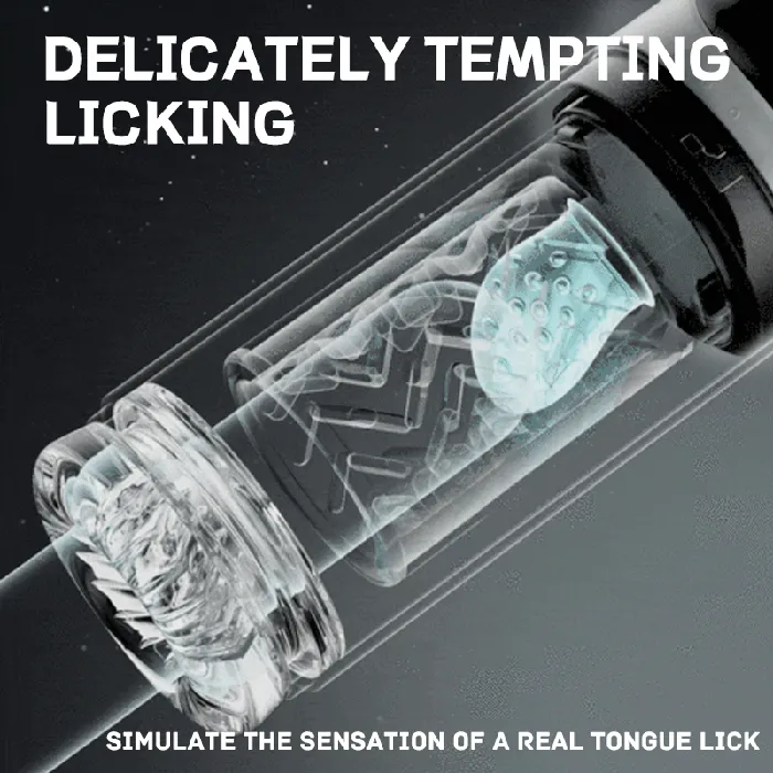 Night Elf 7 Rotation Suction Vacuum Pumps Masturbator Cup lurevibe Male Sex Toys