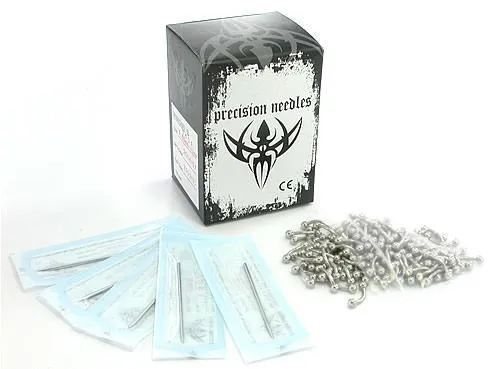 100 Sterile Needles and 100 Curved Barbells Piercing Kit Pierced Tools Dildos 100 Sterile Needles and 100 Curved Barbells Piercing Kit Pierced Tools Dildos