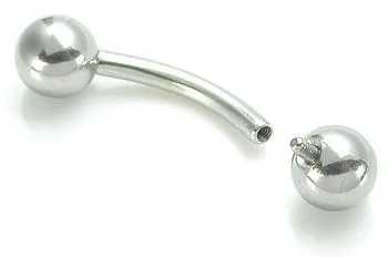 10g Internal Steel Bent Barbell Price Per 1 Painful Pleasures Male Sex Toys