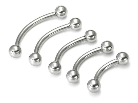 10g Internal Steel Bent Barbell Price Per 1 Painful Pleasures Male Sex Toys