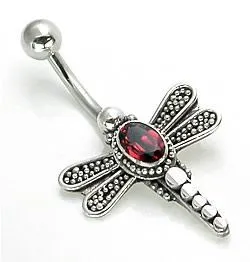 14g 716 DragonFly Bali Indonesia Fine Navel Ring Painful Pleasures Male Sex Toys 14g 716 DragonFly Bali Indonesia Fine Navel Ring Painful Pleasures Male Sex Toys