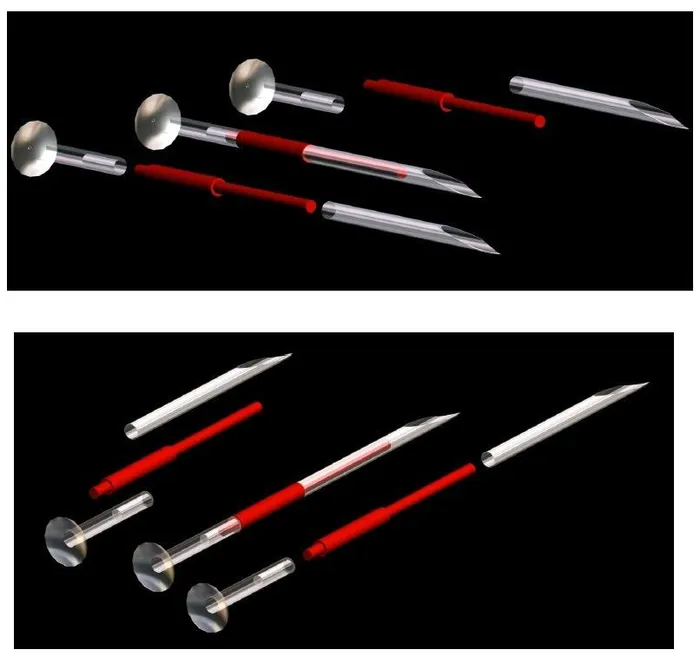 14g Disposable Stainless Steel Pin Taper for Internally Threaded or Threadless Jewelry Price Per 1 Pierced Tools Anal
