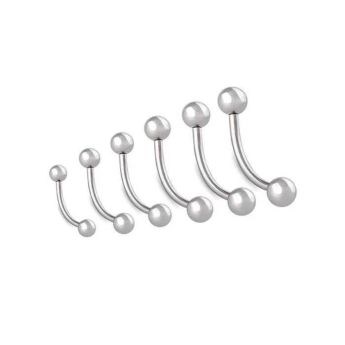 14g Steel Bent Barbell Price Per 1 Painful Pleasures Male Sex Toys