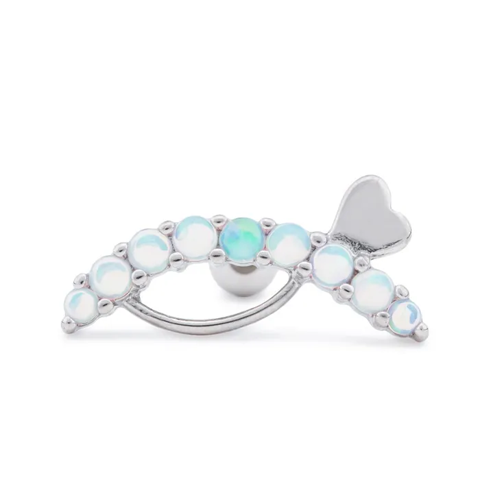16g 516 Opal Love Straight Barbell Price Per 1 Painful Pleasures Female Sex Toys