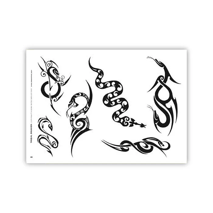 3ntini Vibrators Tattoo Professionist 01 Snakes Softcover Book