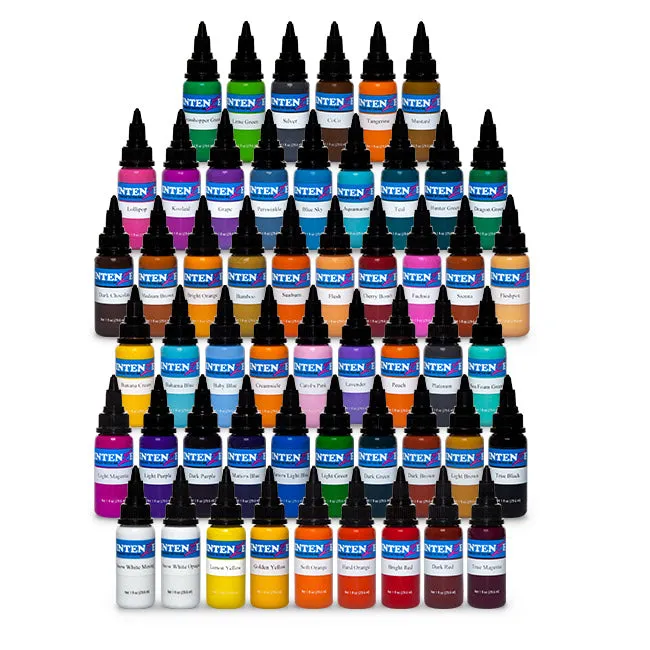54 Color Set Intenze Tattoo Ink 12oz Bottles Intenze Anal