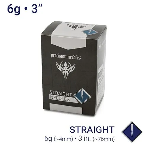 6g Sterilized 3 Body Piercing Needles Box of 25 Precision Needles Female Sex Toys 6g Sterilized 3 Body Piercing Needles Box of 25 Precision Needles Female Sex Toys