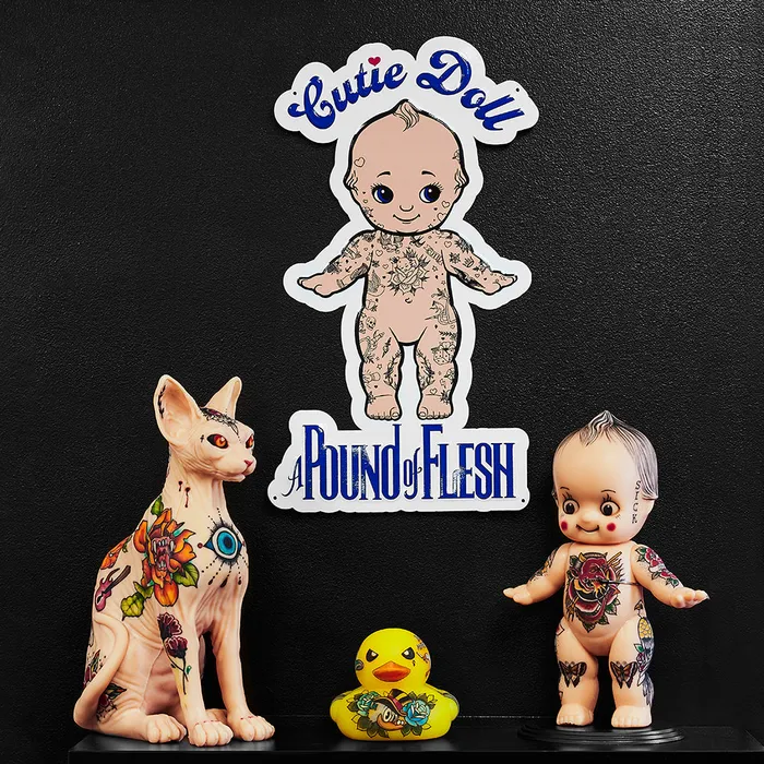 A Pound of Flesh Male Sex Toys A Pound of Flesh Cutie Doll Tin Tacker Price Per 1