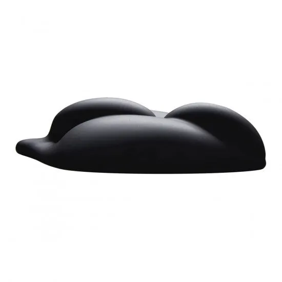 Anal Bananapants BCush Textured Universal Dildo Base for Harness Play Black