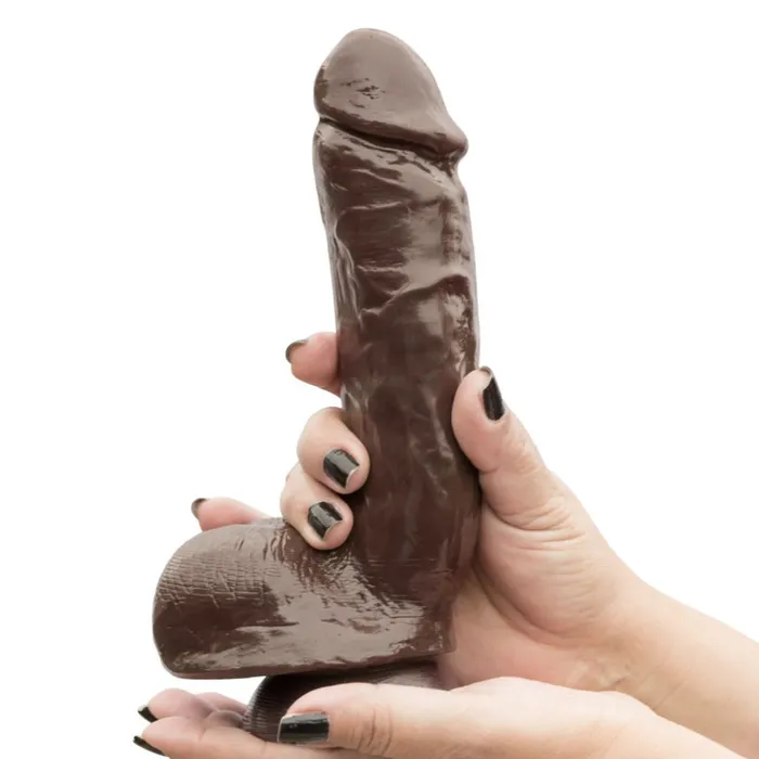 Anal Blush X5 Hard On 875 Inch Dildo Chocolate