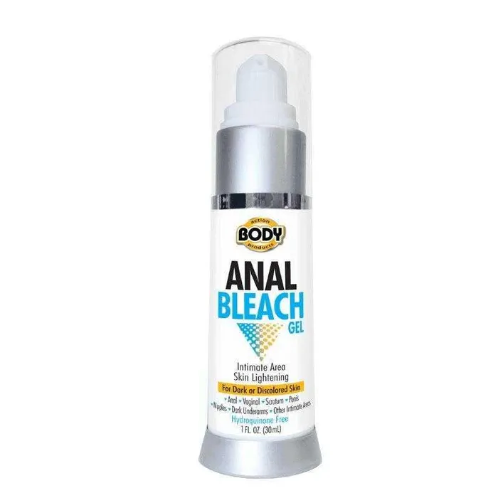 Anal Body Action Anal Bleach Gel 1 oz 30 ml Body Action Products