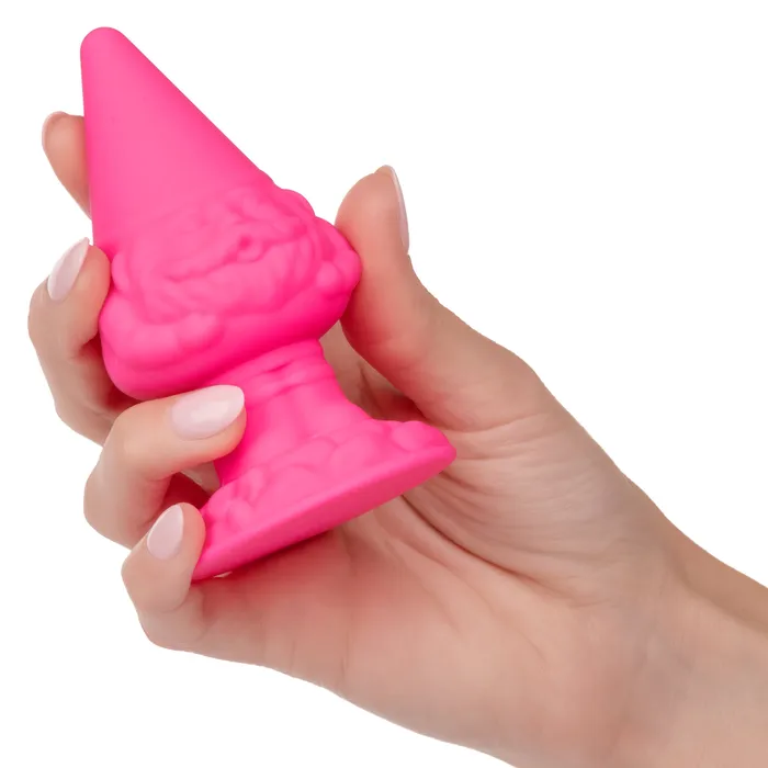 Anal CalExotics Naughty Bits Girthy Pink Gnome Butt Plug