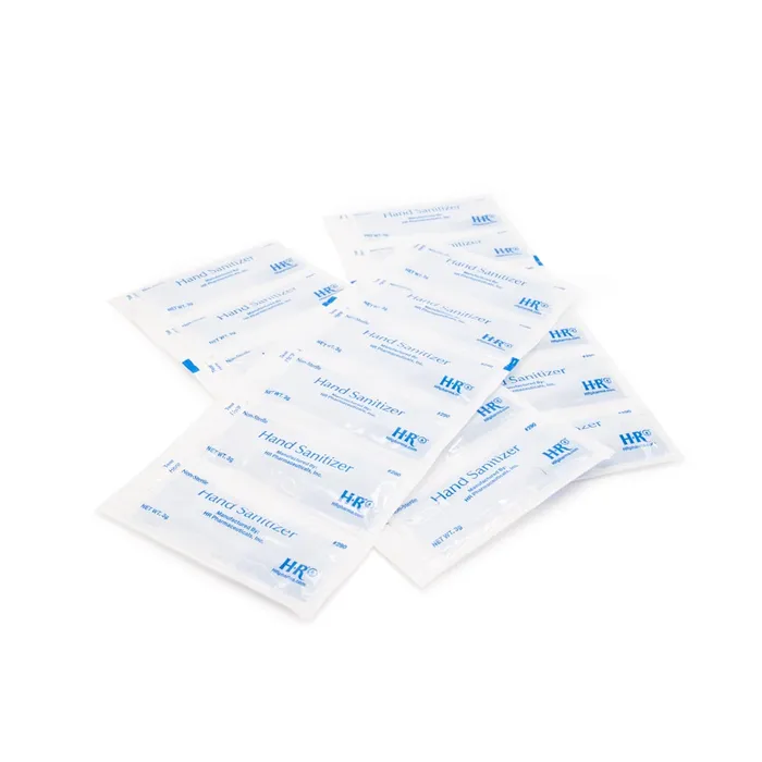 Anal HR Hand Sanitizer 3g Strip of 6 Foil Packets NDC