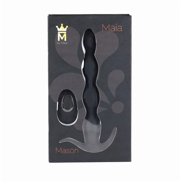 Anal Maia Toys MASON 15Function USB Rechargeable Remote Control Silicone Butt Plug