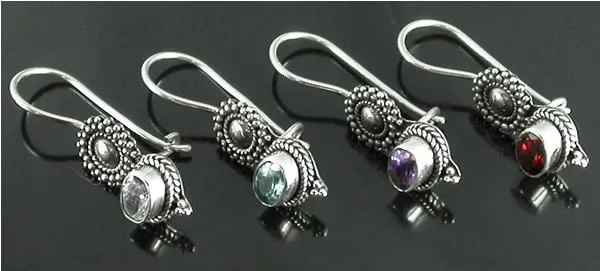 Anal Painful Pleasures Bali Silver Sun Indonesian Style Sterling Silver Earrings