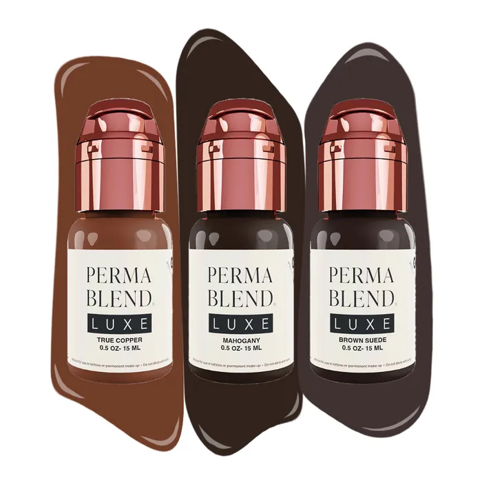 Anal Perma Blend Modified Brown Mini Set Perma Blend Luxe 3 12oz Bottles