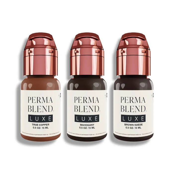 Anal Perma Blend Modified Brown Mini Set Perma Blend Luxe 3 12oz Bottles
