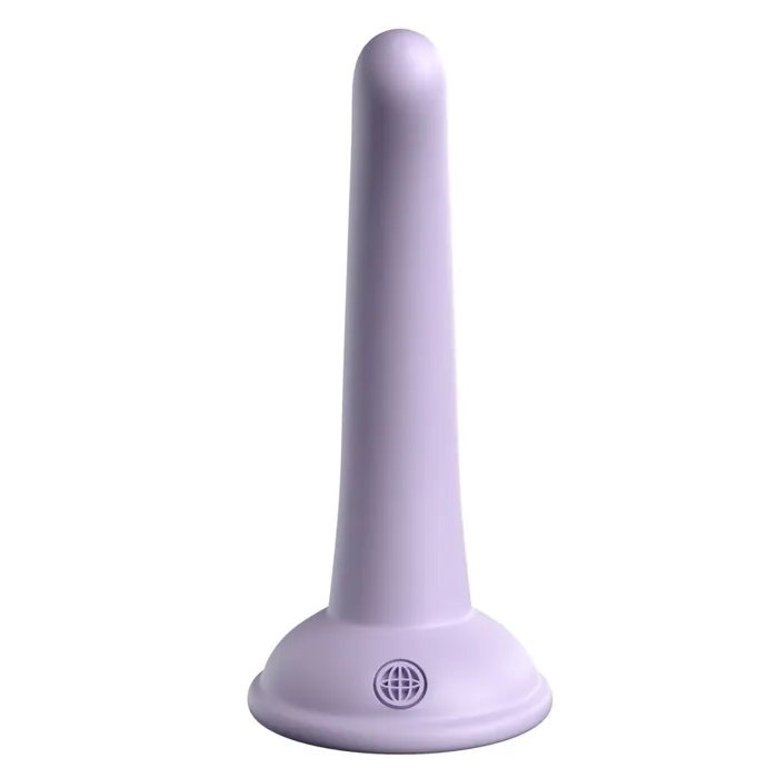 Anal Pipedream Products Curious 5 Inch First Time Pegging Silicone Dildo Purple