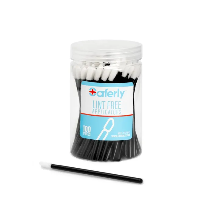 Anal Saferly Free Gift Saferly Lint Free Applicators Tub of 100