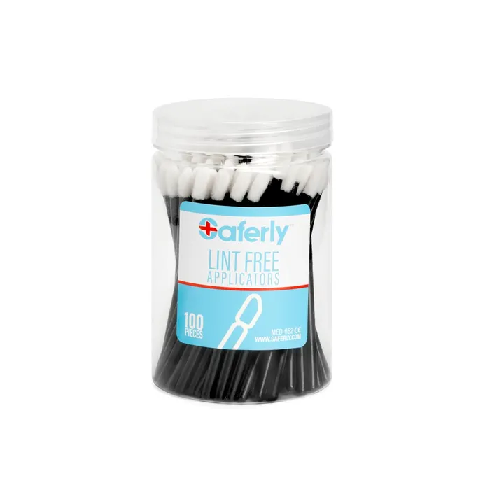 Anal Saferly Free Gift Saferly Lint Free Applicators Tub of 100