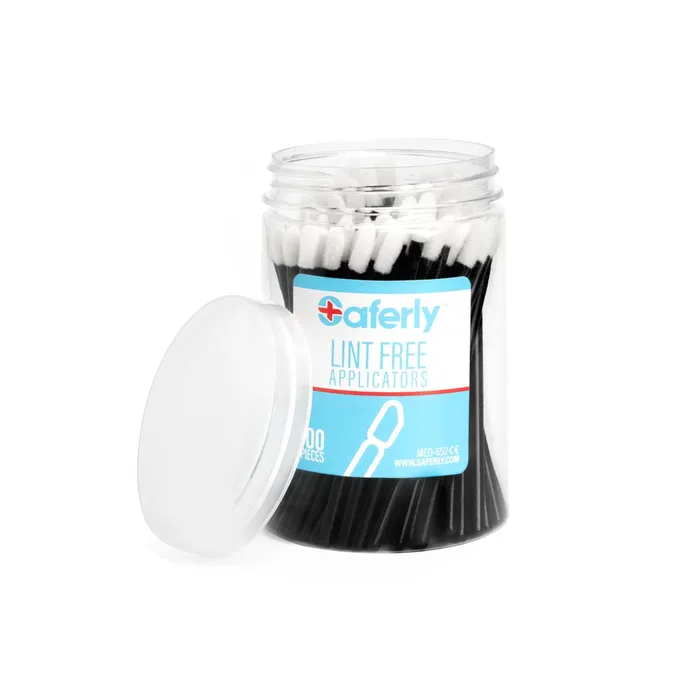 Anal Saferly Free Gift Saferly Lint Free Applicators Tub of 100