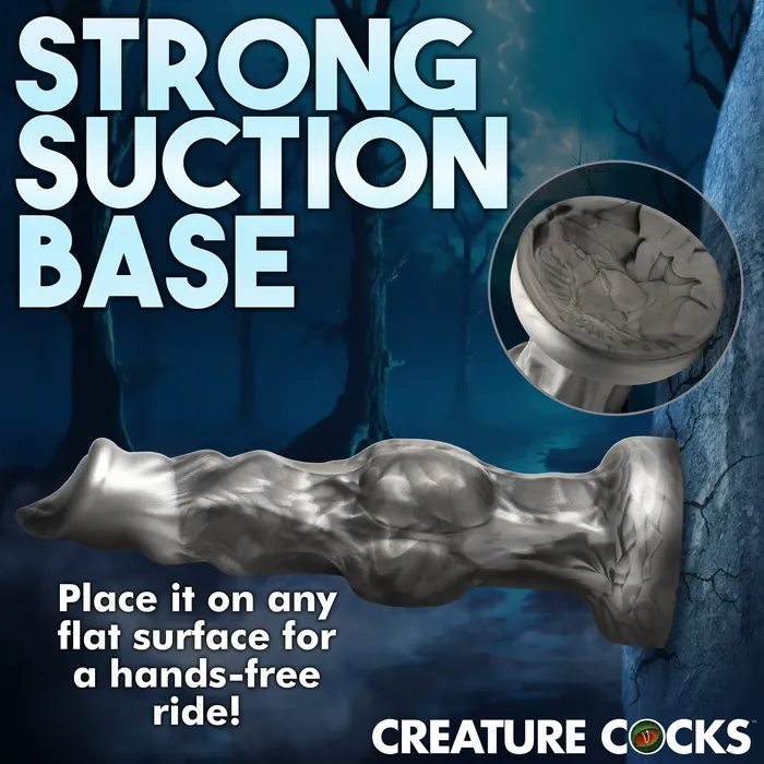 Anal XR Brands Night Prowler 675 Inch Werewolf Canine Dildo with Knot