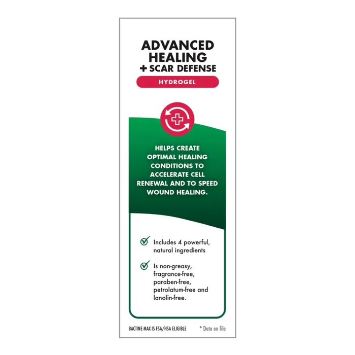 Bactine Vibrators Bactine Max Advanced Healing Hydrogel Tattoo Aftercare 075oz Tube