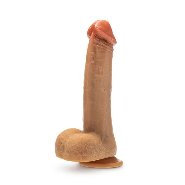 Blush Anal Dr Phillips 85 Inch Thrusting Silicone Dildo Caramel