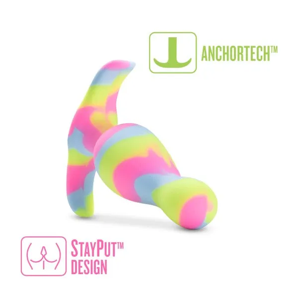 Blush Anal Kaleido Silicone Beginners Butt Plug