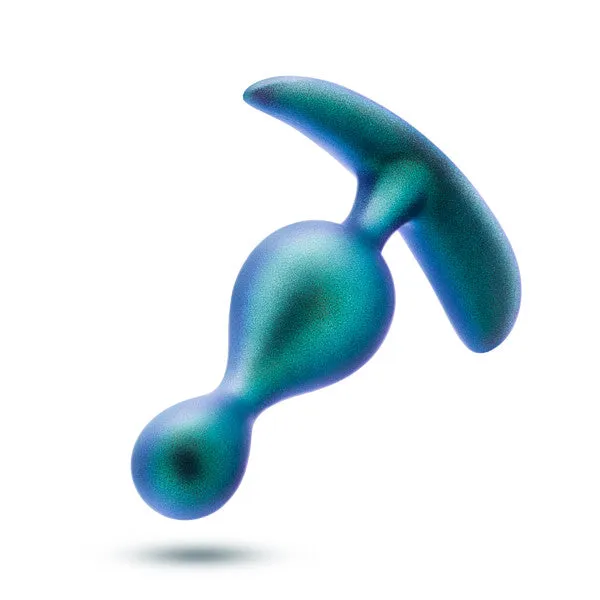 Blush Anal Matrix First Time Soft Silicone Butt Plug Shimmery Green